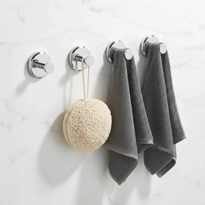 Sugkrokar med Twist & Lock – utan borrning