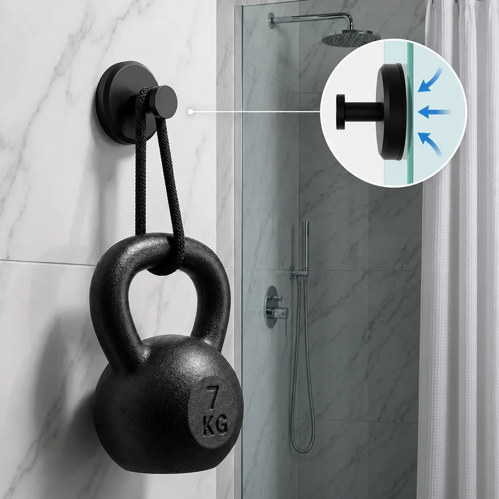 Sugkrokar med Twist & Lock – utan borrning