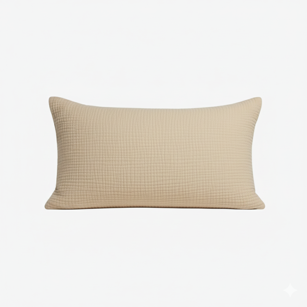 Muslin Örngott (Enkelt) – 100% Muslinbomull