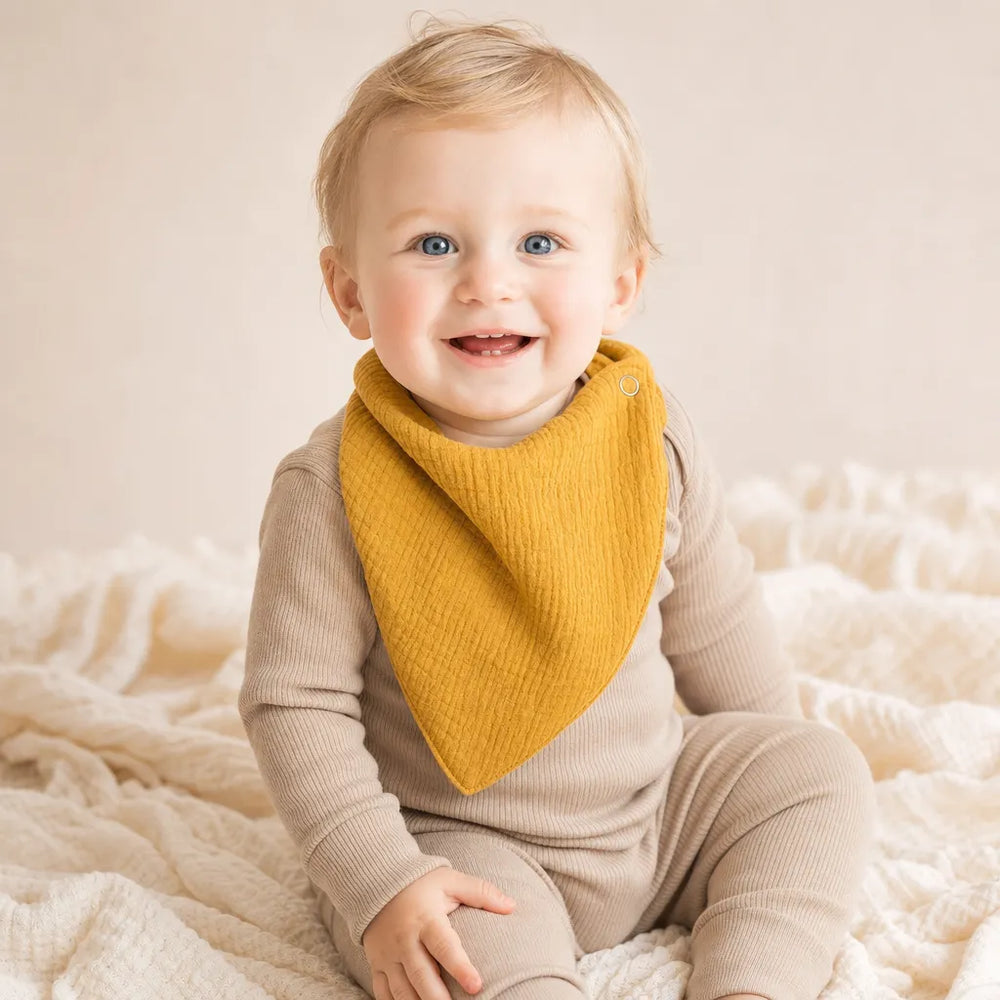 Muslin Haklappar till Baby