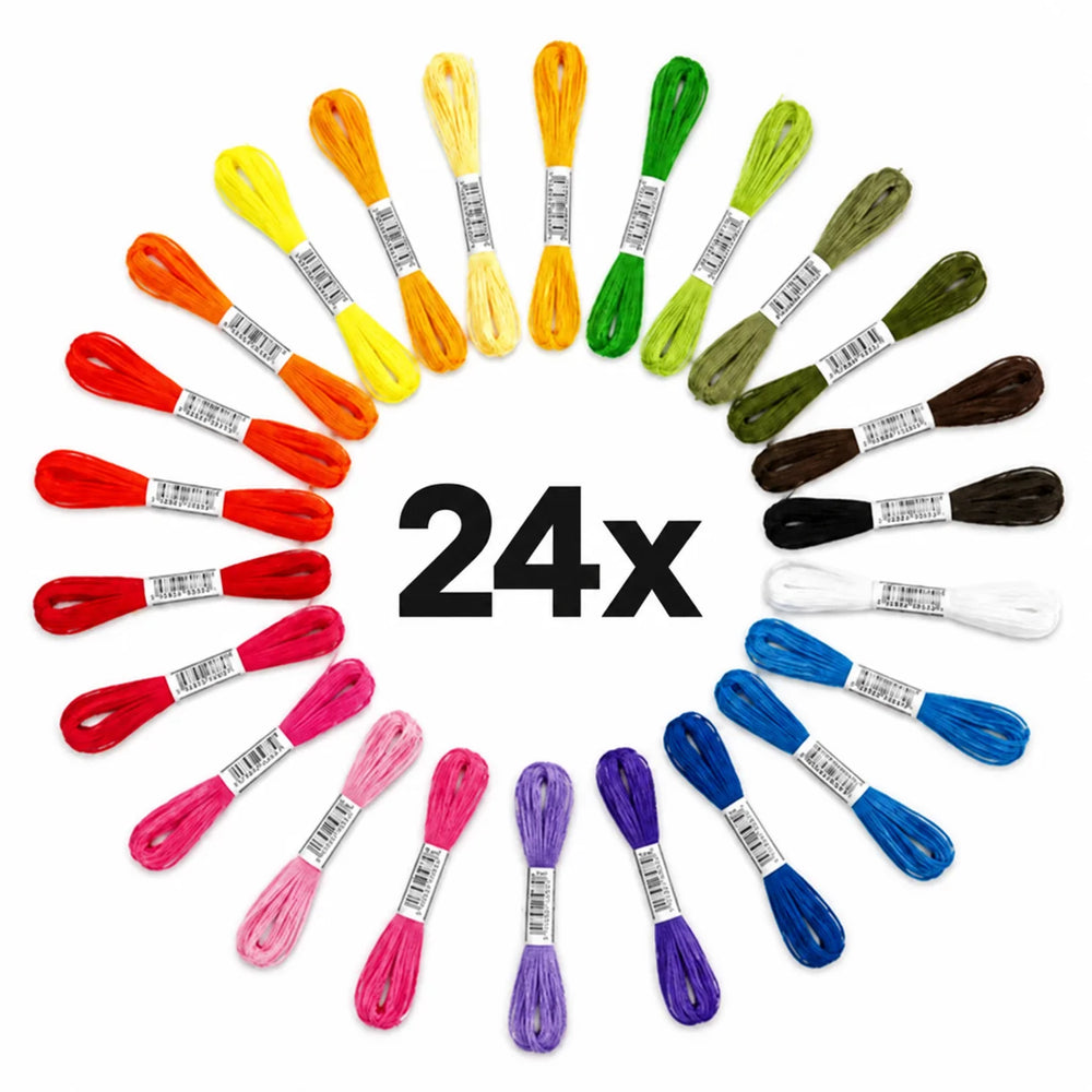 Broderigarn – 24 Färger