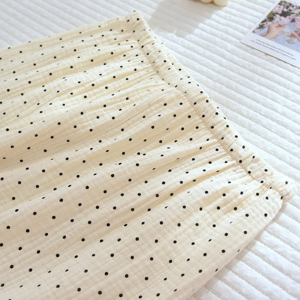 Muslin Dot Pyjamas – 100% Muslinbomull