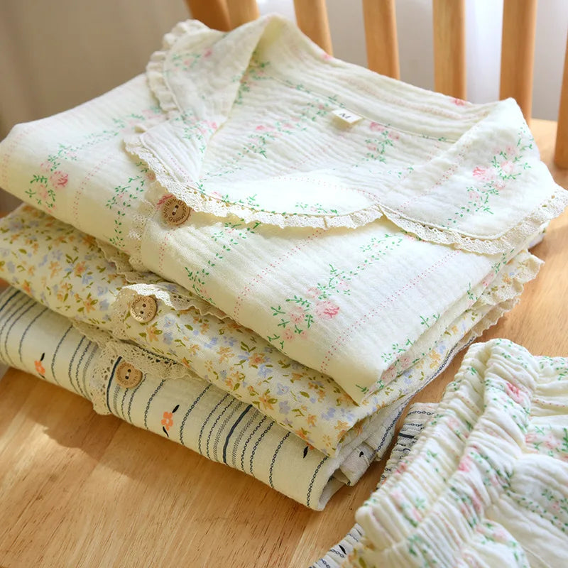 Bloom Pyjamas – 100% Muslinbomull