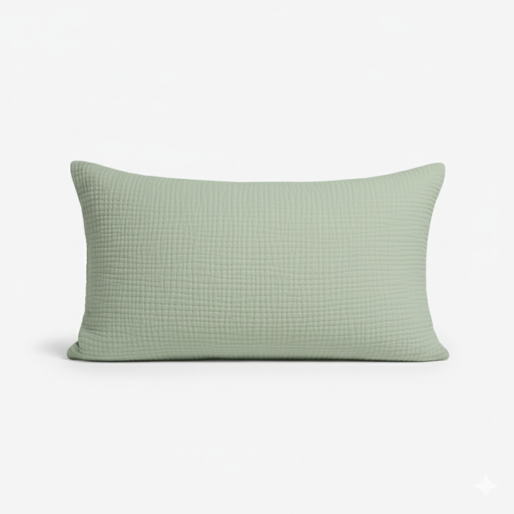 Muslin Örngott (Enkelt) – 100% Muslinbomull