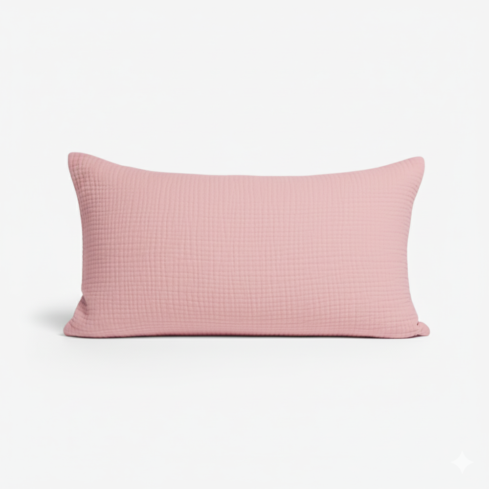 Muslin Örngott (Enkelt) – 100% Muslinbomull