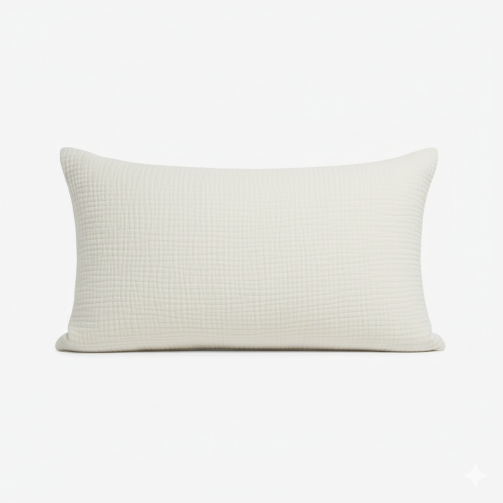 Muslin Örngott (Enkelt) – 100% Muslinbomull