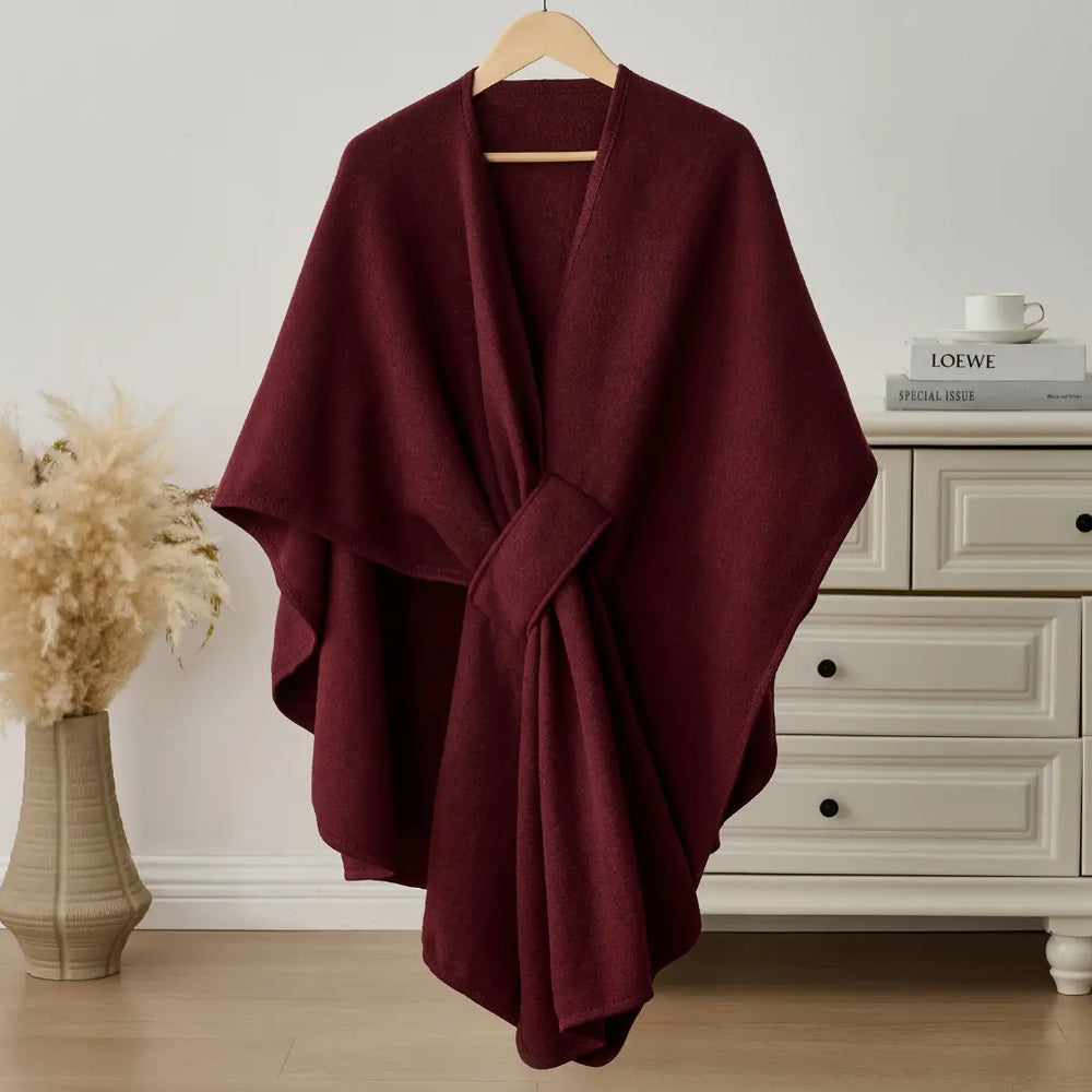 Draperad Fleecesjal