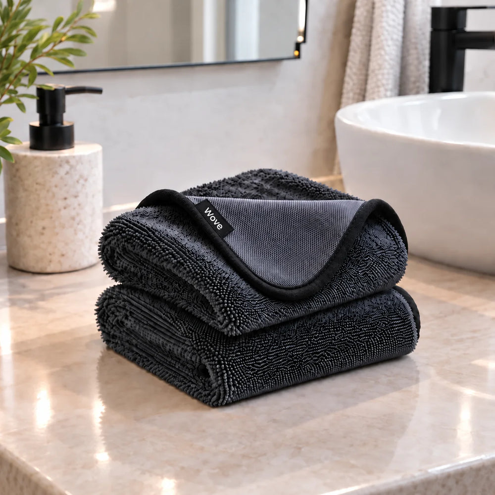 Torkduk i Mikrofiber – Randfri mot Kalk och Vattenfläckar