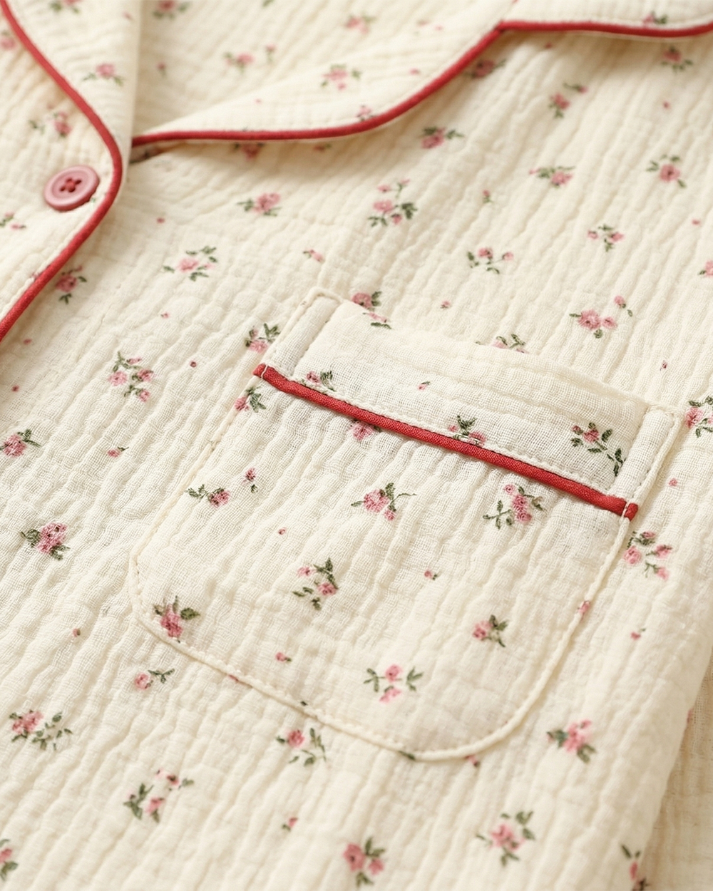 Flora Pyjamas – 100% Muslinbomull