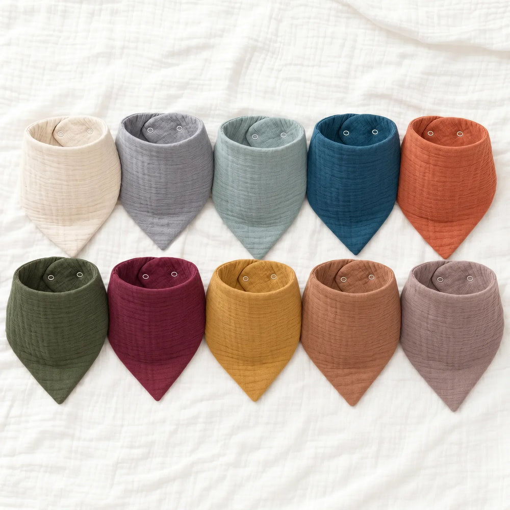 Muslin Haklappar till Baby