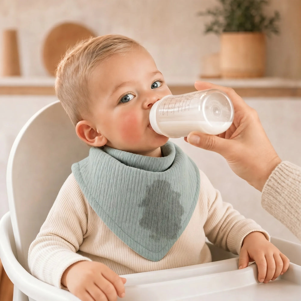 Muslin Haklappar till Baby